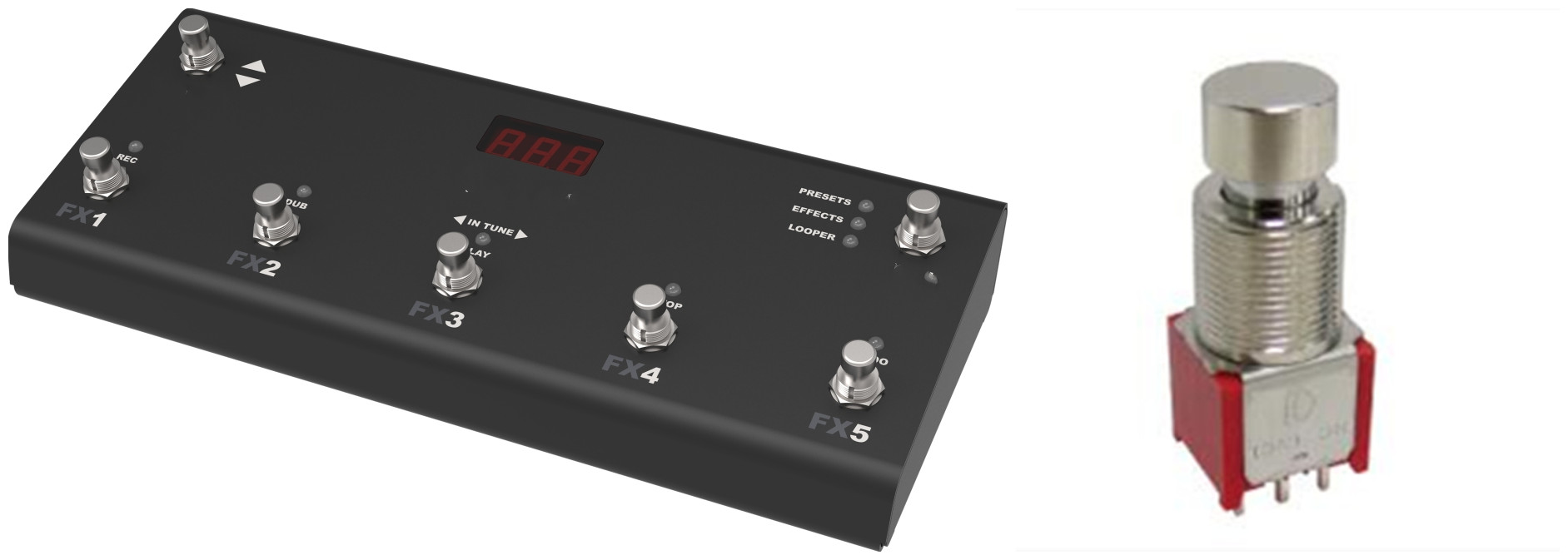 吉他效果器应用--脚踏开关